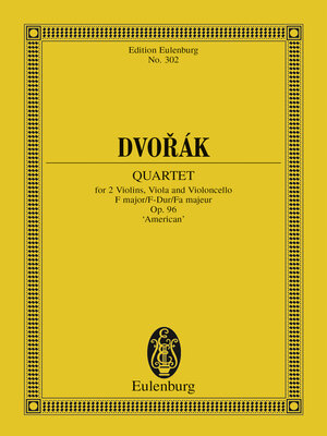 cover image of String Quartet F major